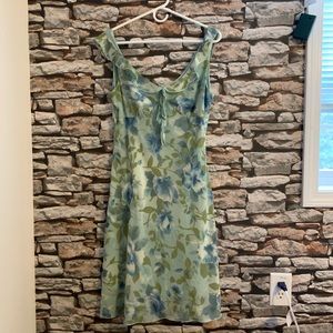 Connected Apparel Blue Pastel Sundress Sz 10